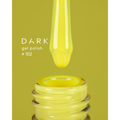 Гель-лак Dark gel polish №102, 6 мл, Выбор объема: 6 мл, Цвет коллекции: №102, назначение