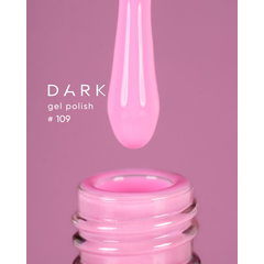 Гель-лак Dark gel polish №109, 10 мл, Выбор объема: 10 мл, Цвет коллекции: №109