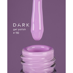 Гель-лак Dark gel polish №110, 10 мл, Вибір об'єму: 10 мл, Колір колекції: №110, призначення
