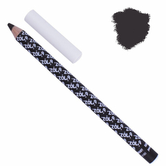 Карандаш для бровей ZOLA Powder Brow Pencil Dark Brown пудровый, темно-коричневый