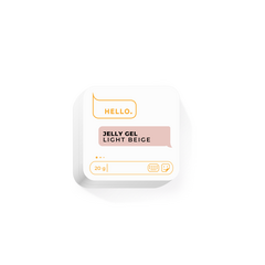 HELLO Jelly Gel "Light Beige", 20 g, Выбор оттенка: Light Beige