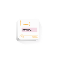 HELLO Jelly Gel "Pale Lilac", 20 g, Выбор оттенка: Pale Lilac