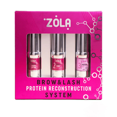 Набор для ламинирования ZOLA Brow&Lash Protein Reconstruction System