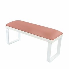 Подлокотник для маникюра Loft на белых металических ножках Light Pink