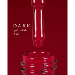 Гель-лак Dark gel polish №6, 6 мл, Вибір об'єму: 6 мл, призначення