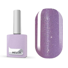 Жидкий гель HELLO Smart Gel Prosecco с шиммером, 15 мл
