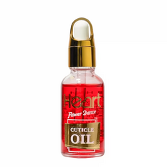 Цветочное масло для кутикул HEART, 30ml Lady in Red  (Красное)
