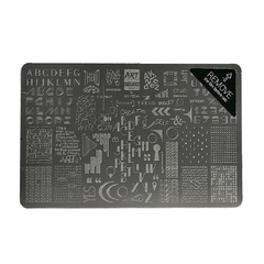 Пластина для стемпинга Art Stamping №0003