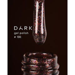 Гель-лак Dark gel polish №130, 6 мл, Вибір об'єму: 6 мл