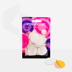 Сменные файлы белые для педикюрного диска STALEKS PRO L 180 грит (50 шт)