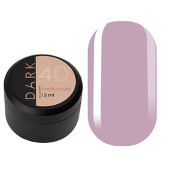DARK Medium Gel №40, 15 мл, без пензлика, Вибір об'єму: 15 мл