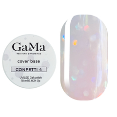 База камуфлююча GÉMELY ex GA&MA Confetti №4, 10 мл