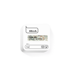 Гель для дизайна HEYLOVE Coin gel Gold White, 5 г, Выбор оттенка: Gold White