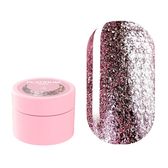 Блестки для ногтей LUNA Platinum Gel №4, 5 мл
