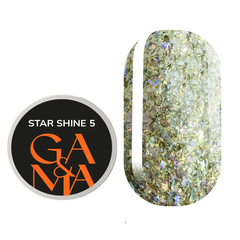 Гель-лак GÉMELY ex GA&MA Star Shine №5, 5 г, Выбор объема: 5 мл, Выбор оттенка: №5