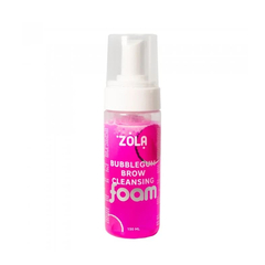 Пена для бровей ZOLA очищающая розовая Bubblegum Brow Cleansing, 150 мл