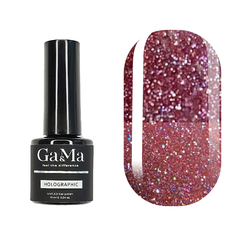Гель-лак GÉMELY ex GA&MA Holographic №1, 10 мл