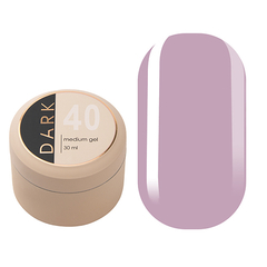 DARK Medium Gel №40, 30 мл, без пензлика, Вибір об'єму: 30 мл
