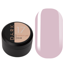 DARK Medium Gel №17, 15 мл, без пензлика
