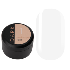 DARK Medium Gel №1, 15 мл, без пензлика, Вибір об'єму: 15 мл