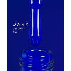 Гель-лак Dark gel polish №26, 6 мл, Вибір об'єму: 6 мл, призначення