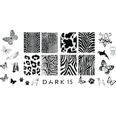 Пластина для стемпинга DARK 15