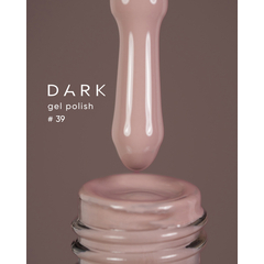 Гель-лак Dark gel polish №39, 6 мл, Выбор объема: 6 мл