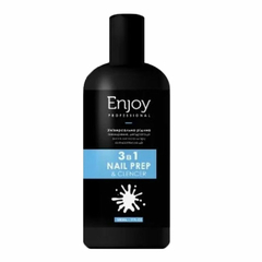 Универсальное средство Enjoy Professional 3в1 Nail Prep & Cleanser, 500 мл , Выбор объема: 500 мл
