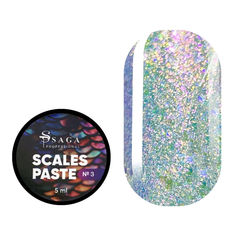 Паста для дизайна Saga Professional Scales Paste №03, 5 мл, Выбор оттенка: №3