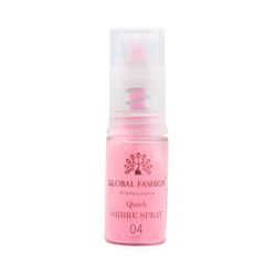 Сухой спрей для градиента Global Fashion Ombre Spray №4, светло-розовый, 10 г, Выбор оттенка: №4