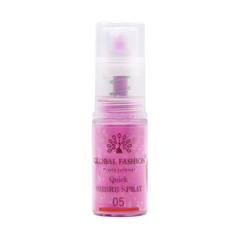 Сухой спрей для градиента Global Fashion Ombre Spray №5, фуксия, 10 г, Выбор оттенка: №5