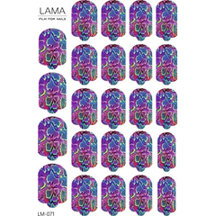 Стикеры LAMA на липкой основе LM-071