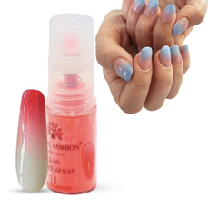 Сухой спрей для градиента Global Fashion Ombre Spray №11, неоновый коралл, 10 г, Выбор оттенка: №11