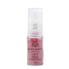 Сухой спрей для градиента Global Fashion Ombre Spray DISCO, светоотражающий №4, розовый, 10 г, Выбор оттенка: №4