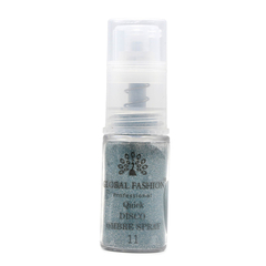 Сухой спрей для градиента Global Fashion Ombre Spray DISCO, светоотражающий №11, зеленый, 10 г, Выбор оттенка: №11