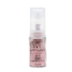 Сухой спрей для градиента Global Fashion Ombre Spray GLITTER, №4, розовый, 10 г (GL), Выбор оттенка: №4