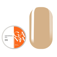 Рідкий гель Ga&Ma Universal gel №6, 15 мл, Вибір об'єму: 15 мл, Колір колекції: №6