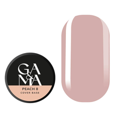 База камуфлююча GÉMELY ex GA&MA №8 peach, 30 мл, Вибір об'єму: 30 мл