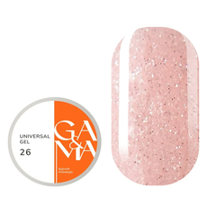 Рідкий гель Ga&Ma Universal gel №26, 15 мл, Вибір об'єму: 15 мл, Колір колекції: №26