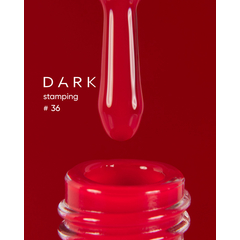 DARK Stamping polish №36, феррари, 10 мл