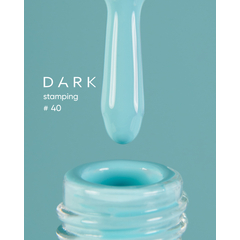 DARK Stamping polish №40, тиффани, 8 мл