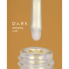 DARK Stamping polish №49, золотой хамелеон, 10 мл