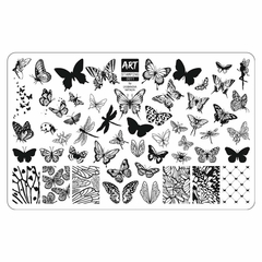 Пластина для стемпинга Art Stamping №0011