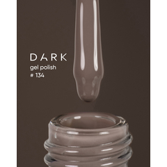 Гель-лак Dark gel polish №134, 6 мл, Вибір об'єму: 6 мл, призначення