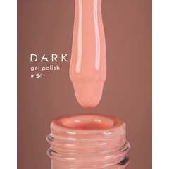 Гель-лак Dark gel polish №54, 10 мл, Вибір об'єму: 10 мл, призначення