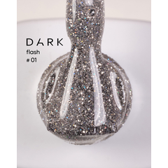 Гель-лак DARK gel polish Flash №01, 10 мл, назначение