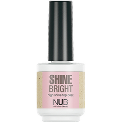 NUB Shine Bright, глянцевый закрепитель для маникюрного лака, 15 мл