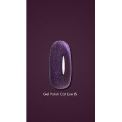 Гель-лак DARK Cat Eye №15, 6 мл