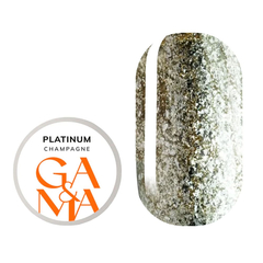 Жидкая фольга GÉMELY ex GA&MA Platinum Champagne, 5 г, Выбор оттенка: Champagne