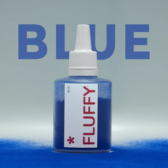Easy Бархатная пудра Fluffy, Blue, Выбор оттенка: Blue